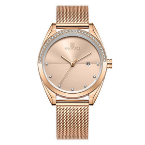 Waterproof Calendar Women Quartz Watch - Yahko Merchandise