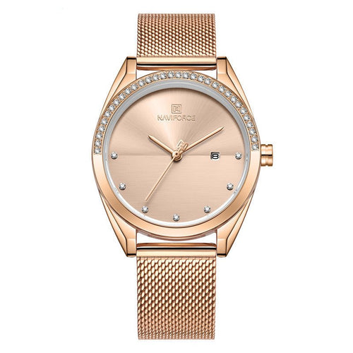 Waterproof Calendar Women Quartz Watch - Yahko Merchandise