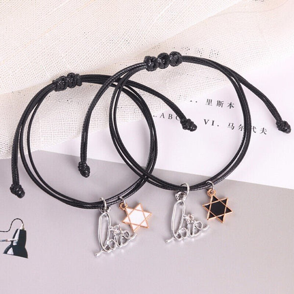 Weaving Men And Women Couple Bracelets Men Bracelets Bracelets Girlfriends Couple Bracelets - Yahko Merchandise