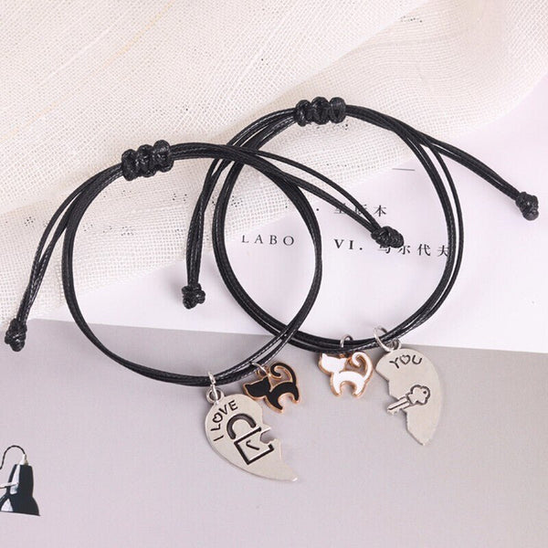 Weaving Men And Women Couple Bracelets Men Bracelets Bracelets Girlfriends Couple Bracelets - Yahko Merchandise