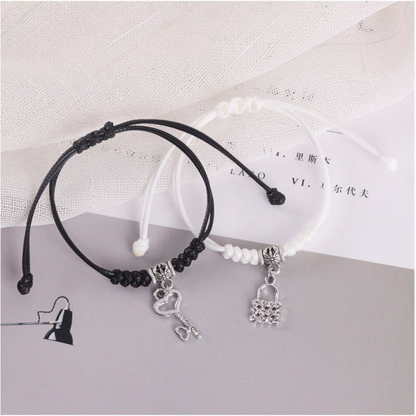 Weaving Men And Women Couple Bracelets Men Bracelets Bracelets Girlfriends Couple Bracelets - Yahko Merchandise