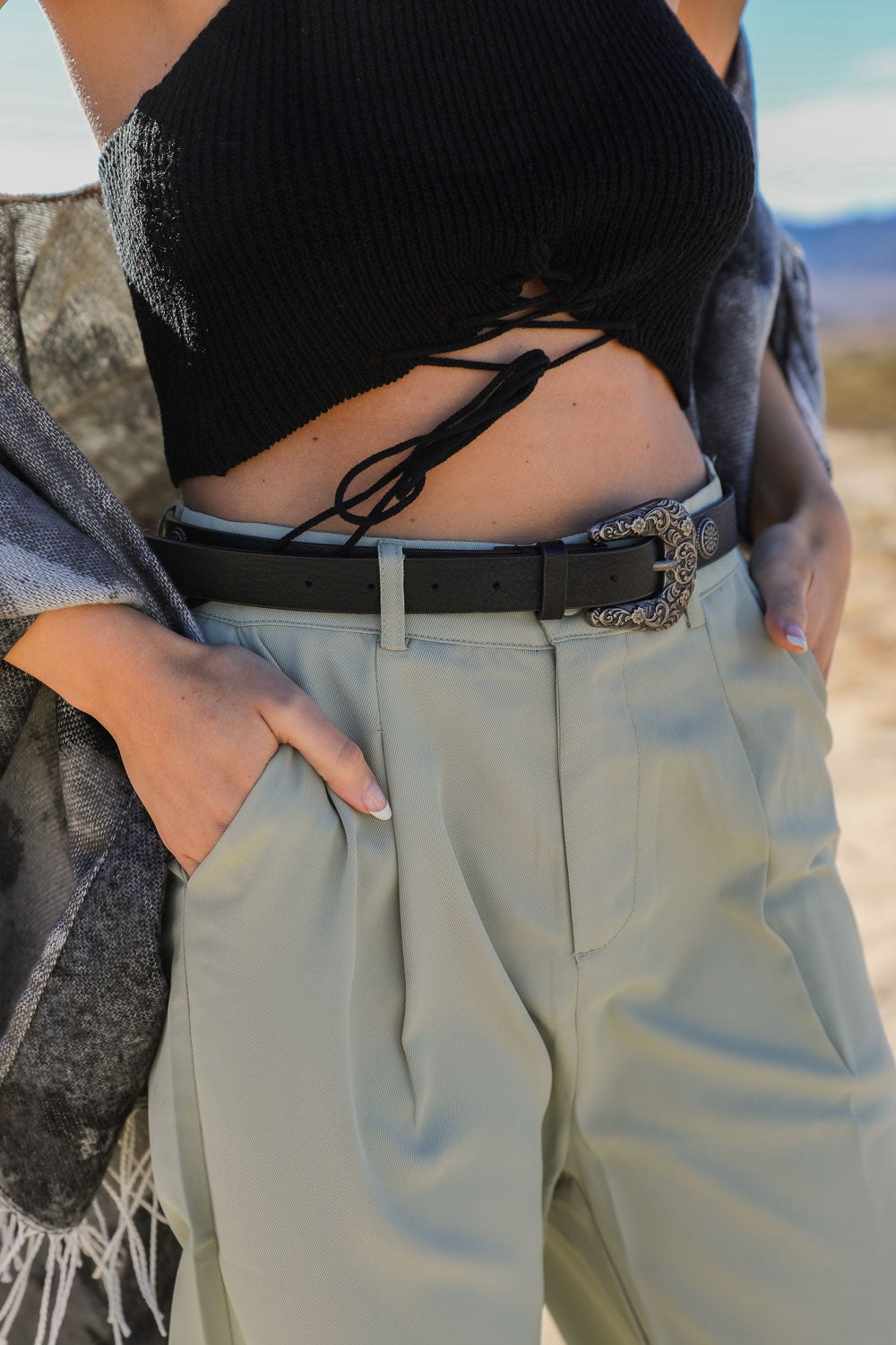 Western Style Fashion Belt - Yahko Merchandise