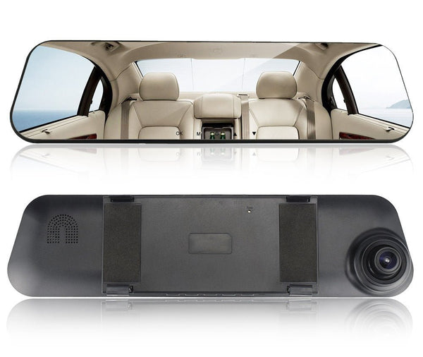 White glass white mirror new driving recorder - Yahko Merchandise