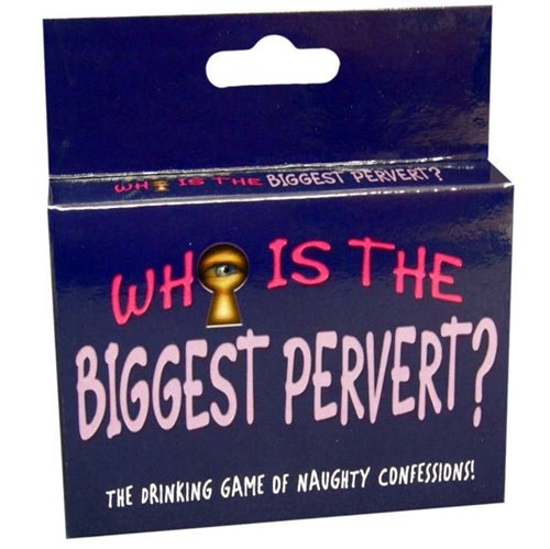 Who Is the Biggest Pervert? - Card Game - Yahko Merchandise