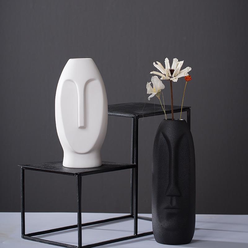 Wholesale Personality Man Face Flower Vase Home Decoration Accessories - Yahko Merchandise