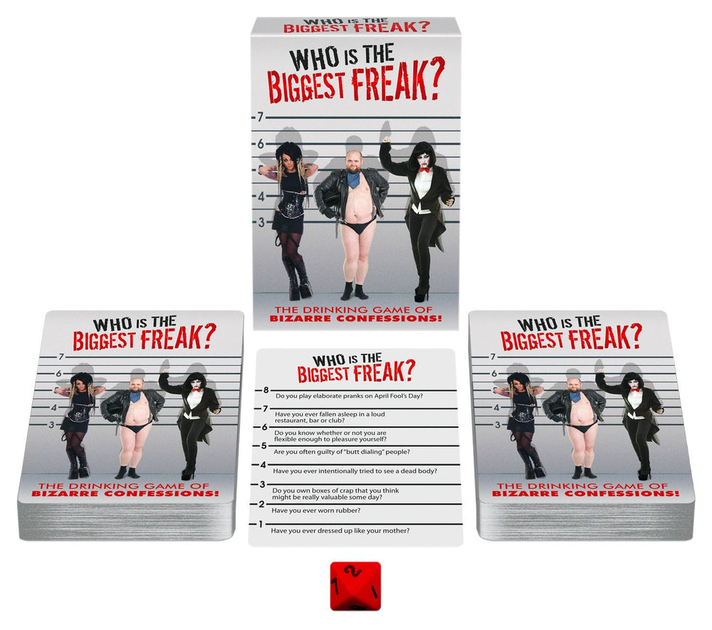 Who's the Biggest Freak? - Card Game - Yahko Merchandise