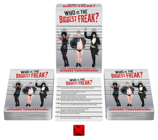 Who's the Biggest Freak? - Card Game - Yahko Merchandise