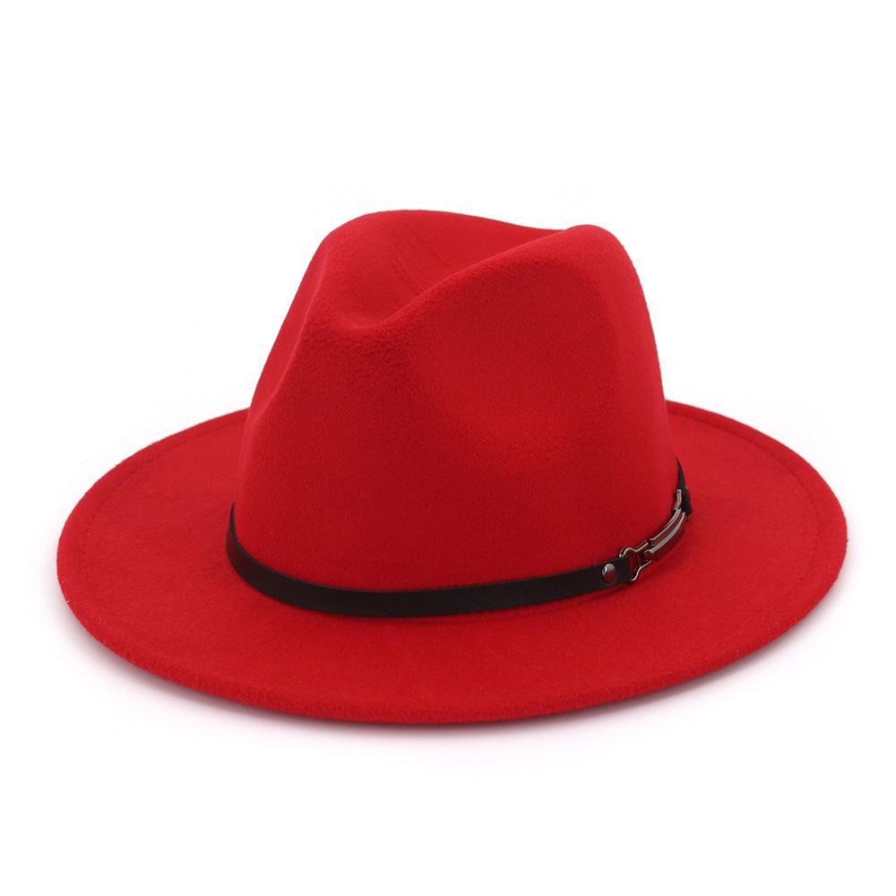 Wide Brim Vintage Trilby Fedoras Style Black Panama Church Hats Men - Yahko Merchandise