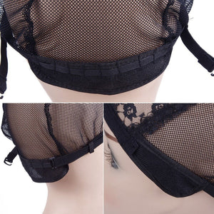 Wig flower high elastic mesh cap - Yahko Merchandise