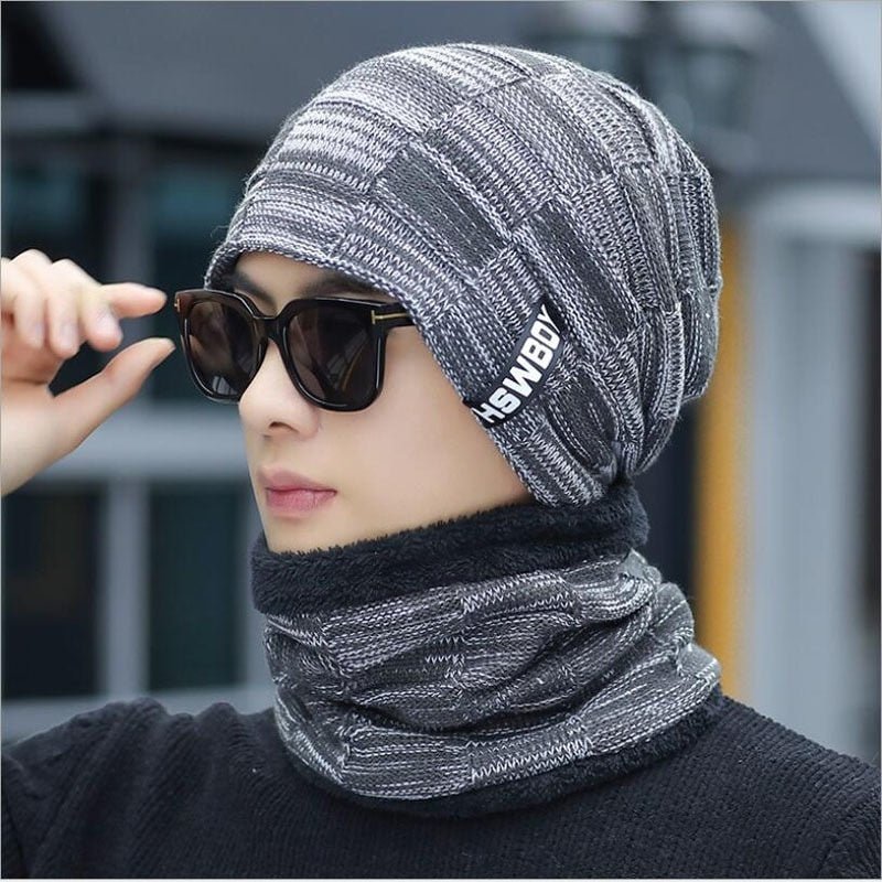Winter hats earmuffs men hats - Yahko Merchandise