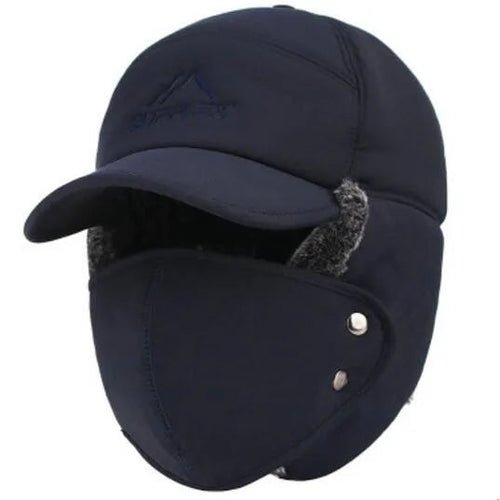 Winter Warm Bomber Hats Men Women Fashion Ear Protection Face - Yahko Merchandise