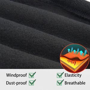 Winter Windproof Scarves Fleece Tube Scarf Mask Soft Half Face Cover SKi Snowboard Neck Warmer Gaiter Fashion Women Men Winter Fleece Face Mask Scarf Balaclava Neck Warmer - Yahko Merchandise