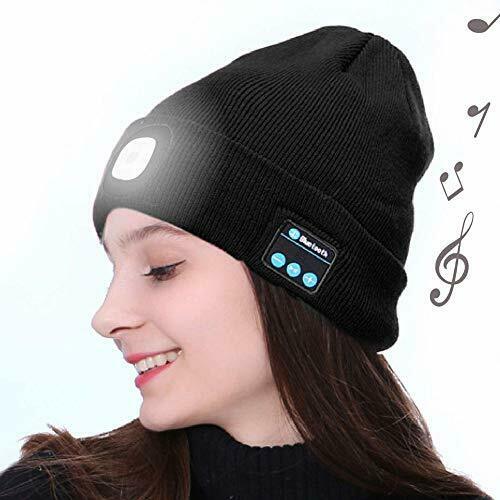 Wireless Bluetooth LED Hat with Music Speakers Light Winter Gift - Yahko Merchandise