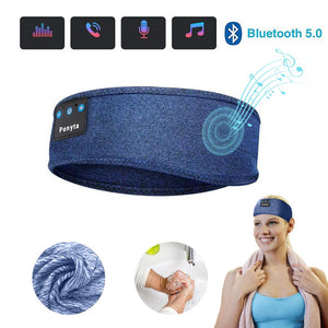 Wireless Bluetooth Sleeping Headphones Sports Headband Eye Mask - Yahko Merchandise