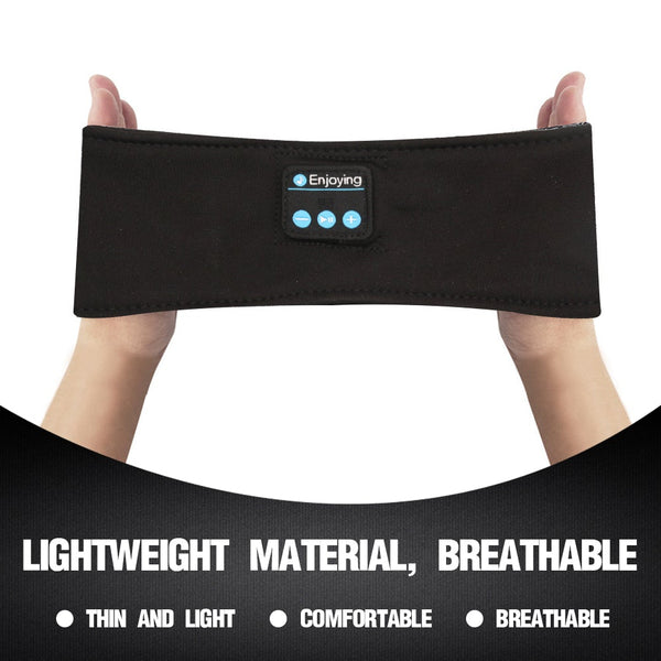 Wireless Bluetooth Sleeping Headphones Sports Headband Eye Mask - Yahko Merchandise