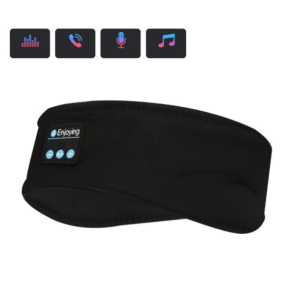 Wireless Bluetooth Sleeping Headphones Sports Headband Eye Mask - Yahko Merchandise