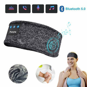Wireless Bluetooth Sleeping Headphones Sports Headband Eye Mask - Yahko Merchandise