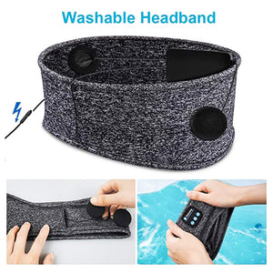 Wireless Bluetooth Sleeping Headphones Sports Headband Eye Mask - Yahko Merchandise