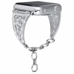 Women Diamond Band For Apple Watch All Series - Yahko Merchandise