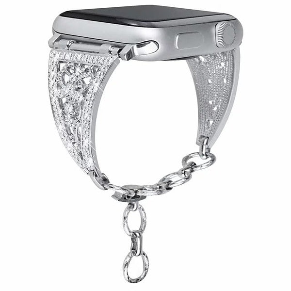 Women Diamond Band For Apple Watch All Series - Yahko Merchandise