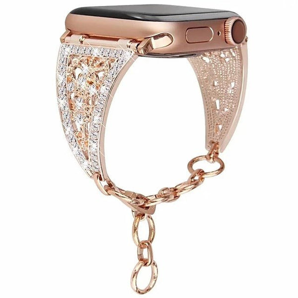 Women Diamond Band For Apple Watch All Series - Yahko Merchandise