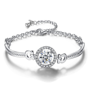 Women's Korean Style Girlfriends Zircon Fashion Bracelets, Bracelets, Jewelry, Beautiful Bracelets Of The Holy Light - Yahko Merchandise
