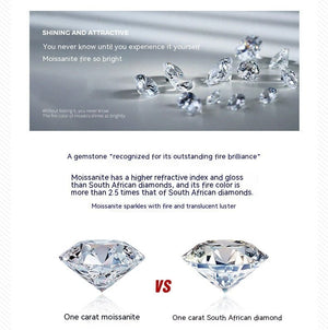Women's Rabbit Moissanite Sterling Silver Earrings - Yahko Merchandise