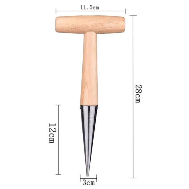 Wooden Gardening Tools for Planting Seeds and Bulbs - Yahko Merchandise