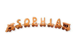 Wooden Letter Train Puzzle for Kids - Yahko Merchandise