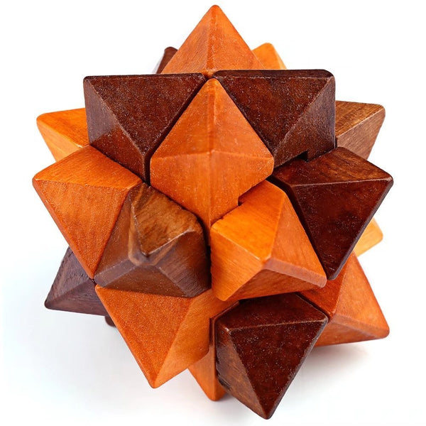 Wooden Luban Lock Ball IQ Puzzle Toy - Yahko Merchandise