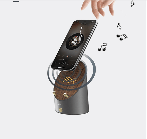 Wooden Speaker Smart Induction Speaker Phone Holder - Yahko Merchandise