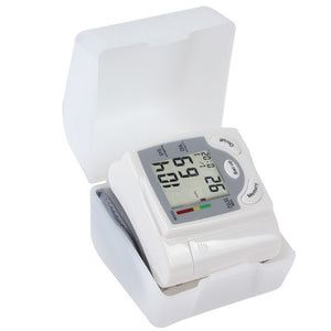 Wrist Blood Pressure Monitor, Fully Automatic Blood Pressure Measuring Device, Electronic Blood Pressure Monitor, Blood Pressure Measuring Device For Elderly People To Measure Hypertension - Yahko Merchandise