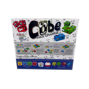 Zummy Face Change Board Game with 16 Cubes and Game Bell - Yahko Merchandise