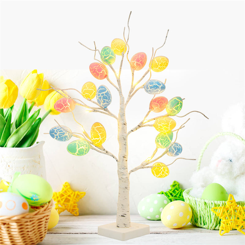 Birch Tree Home Easter Egg Decoration