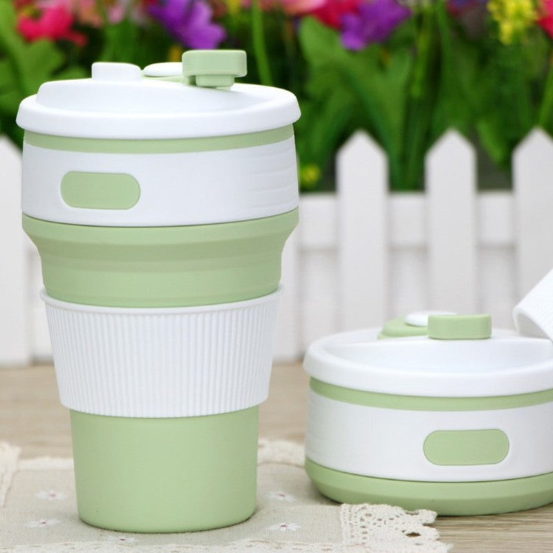 Coffee Mugs Travel Collapsible Silicone Cup