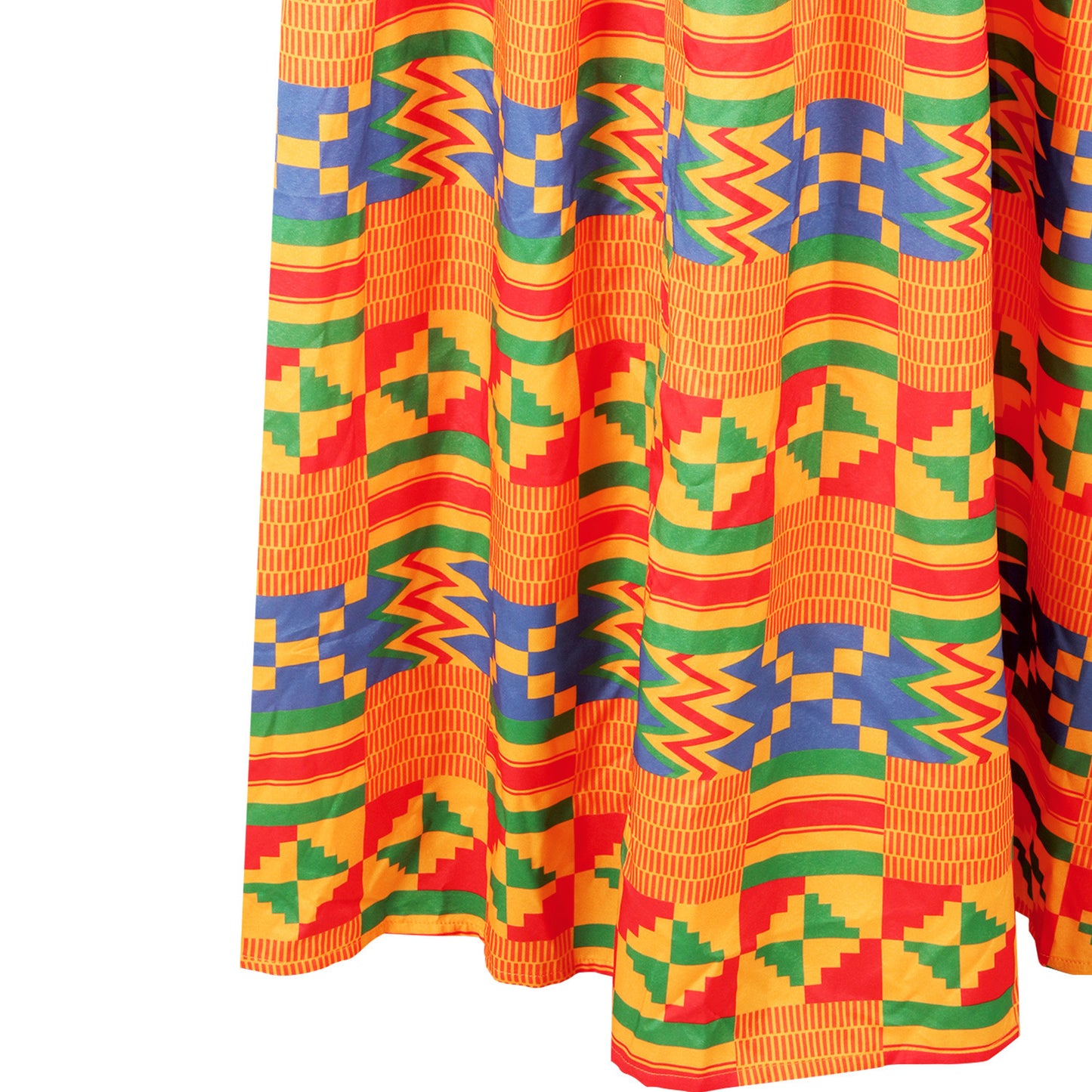 African geometric dress