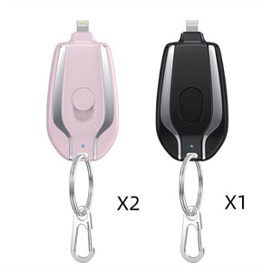 1500mAh Mini Power Emergency Pod Keychain - Yahko Merchandise