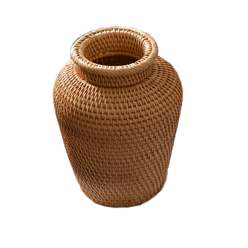 Rattan Woven Ornaments Vase