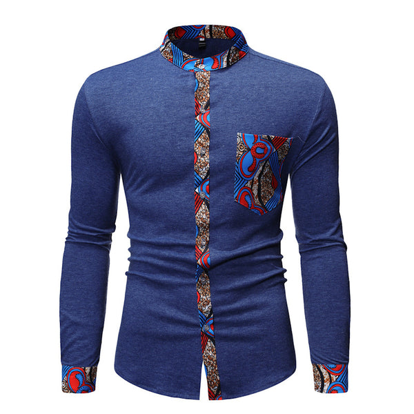 African Cross Border Fashion Men's Shirt