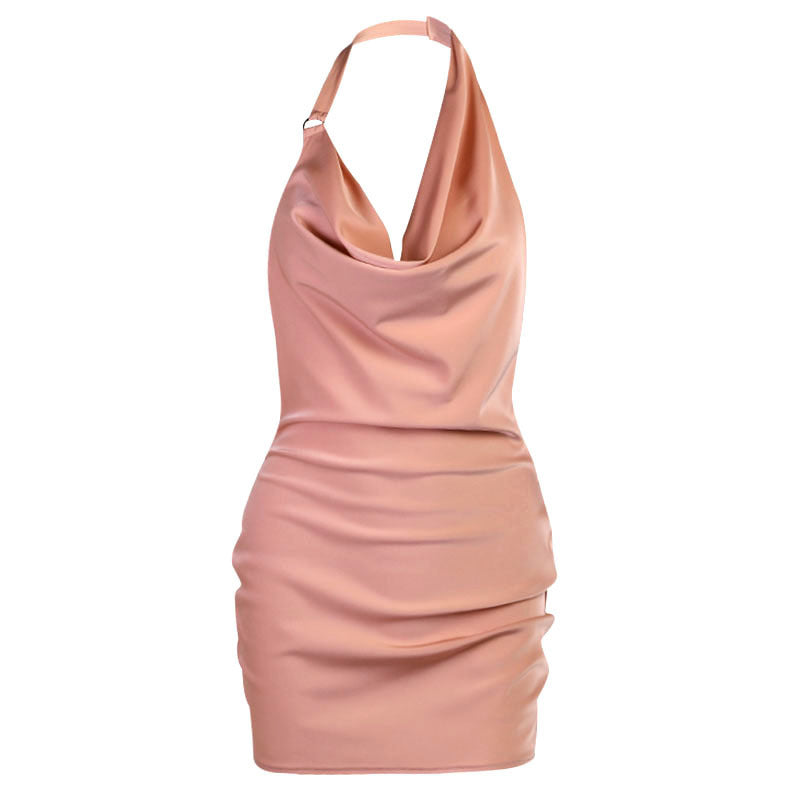 Satin Summer Party Dress