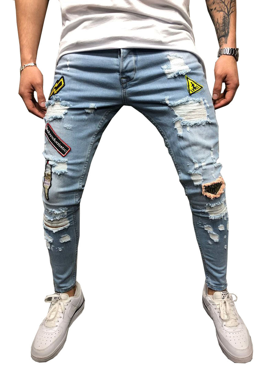 Casual Jeans Men Fashion