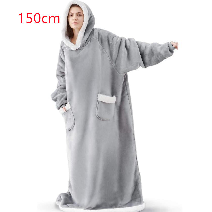 Oversized Pullover Winter Hoodie Warm Blankets