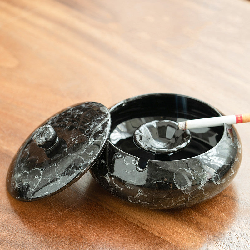 Windproof Ceramic Ash Tray