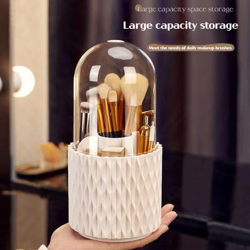 Transparent Makeup Brush Storage