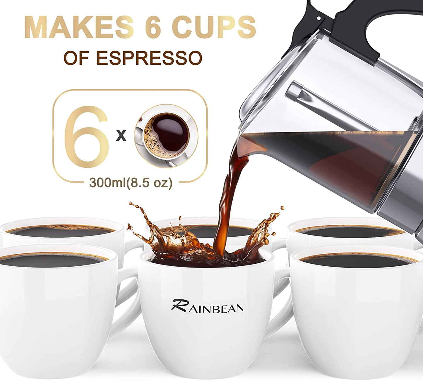 Italian Stainless Steel Expresso Maker