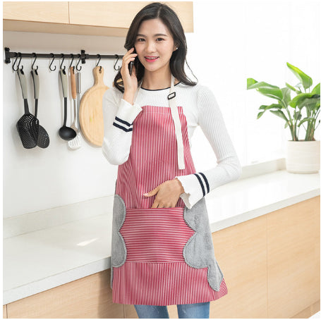 Women Waterproof Adjustable Neck Strap Apron