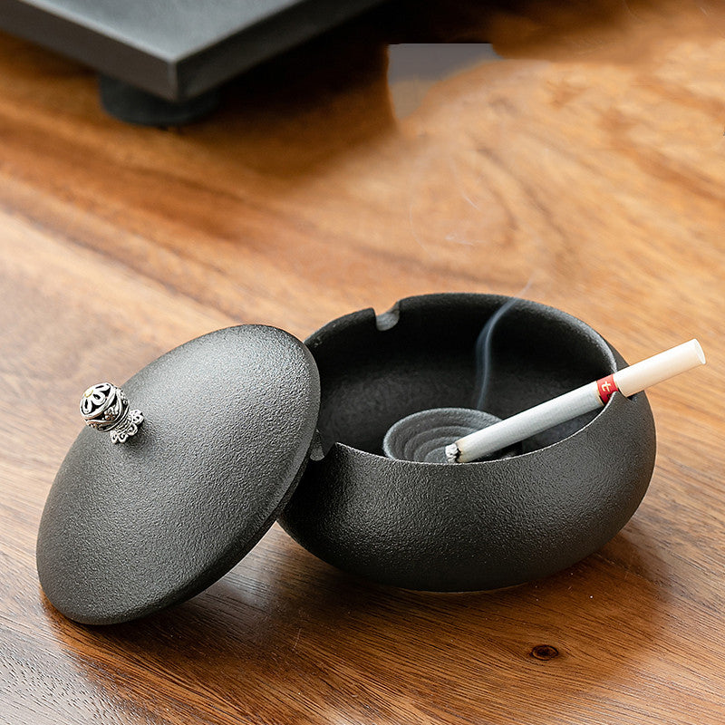 Windproof Ceramic Ash Tray