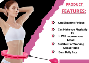 Adjustable Abdominal Hula Hoops