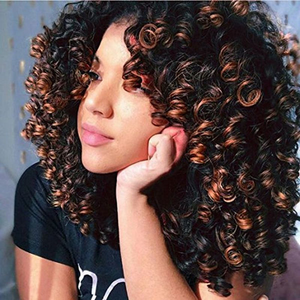 16 Inches Curly Wigs