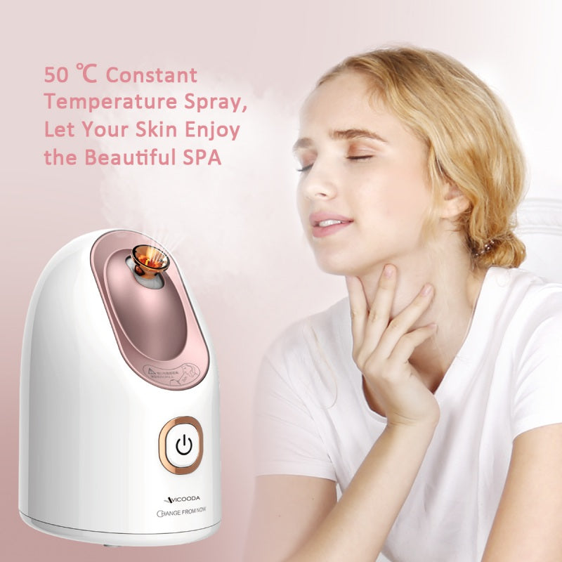 Nano spray steamer